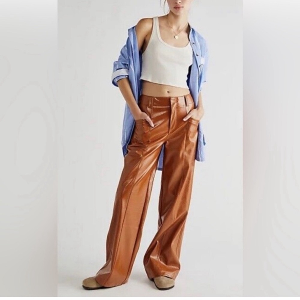 Free People Star Crossed lovers vegan pant